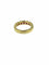 Bague 53.5 Bague italienne eternity en or jaune et rubis 58 Facettes