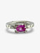 Bague 53 Bague or saphir et diamants 58 Facettes