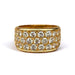 Bague 54 BUCHERER - Bague or jaune diamants 58 Facettes 312