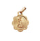 Pendentif Petite Médaille religieuse victorienne or rose 58 Facettes A05624