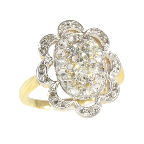 Bague 52 Élégance victorienne : une bague de fiançailles en diamant, vers 1900 58 Facettes 18085-0030