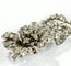 Broche Broche florale rétro en or blanc et diamants – années 40 58 Facettes E31