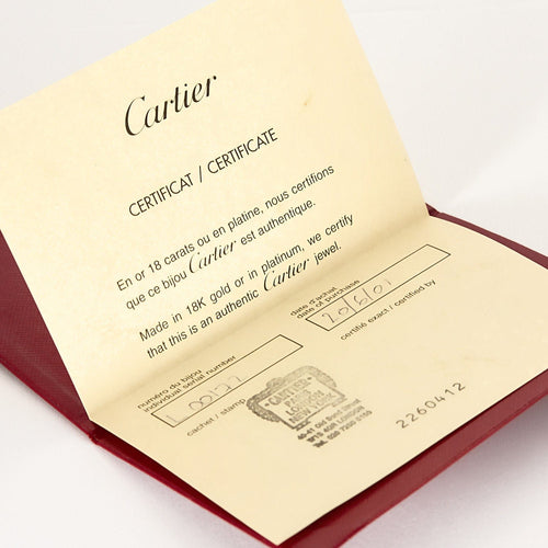 Bague 57 Cartier Bague C de Cartier en Or jaune 18k 58 Facettes GU292-1