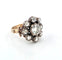 Bague 54 Bague victorienne ancienne sertie de diamants de 2,60 carats provenant de vieilles mines 58 Facettes