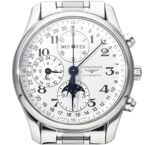Montre Longines Montre Master Collection Calendar Moonphase Chronograph 58 Facettes MT44465