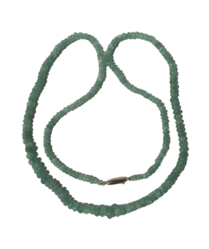 Collier Collier perles d'émeraudes naturelles 58 Facettes