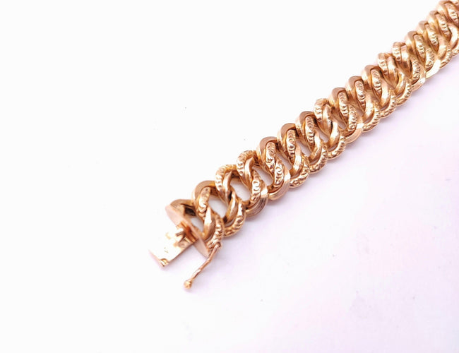 Bracelet Bracelet maille américaine or jaune 58 Facettes Bra.US.1706