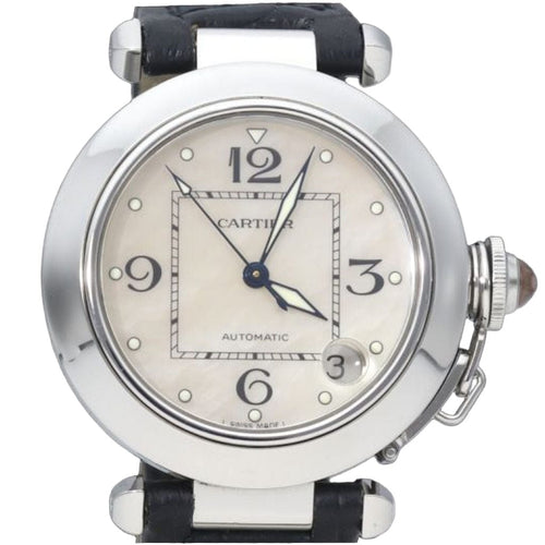 Montre Cartier Montre Pasha C 35Mm Nacre Automatique 58 Facettes MT41547