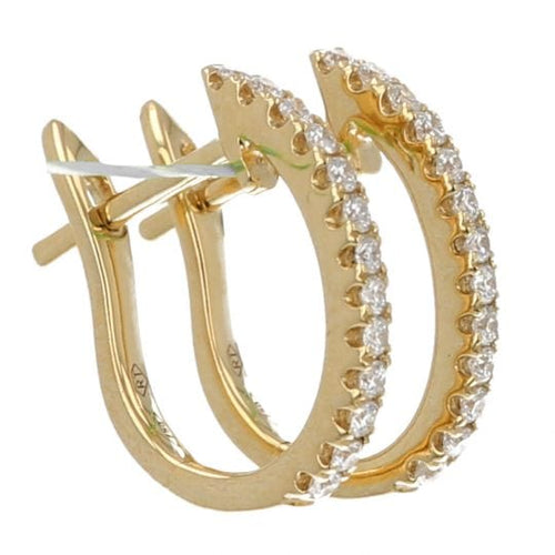 Boucles d'oreilles Boucles D'Oreilles Diamants 58 Facettes 4299