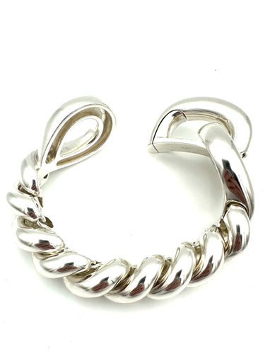 Bracelet HERMES - Bracelet Torsades TGM 58 Facettes