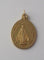 Pendentif Pendentif médaille biface Vierge Miraculeuse en or jaune 18k 58 Facettes