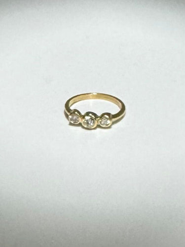 Bague Bague diamants or jaune 58 Facettes