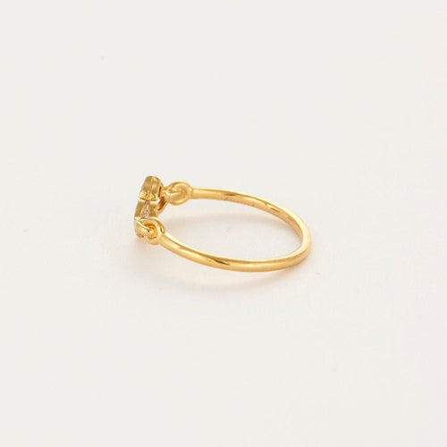 Bague 48 Bague Cartier "Inde Mystérieuse" en or jaune et diamants 58 Facettes