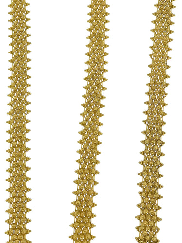 Bracelet Bracelet et collier portugais en or jaune 19 carats 58 Facettes