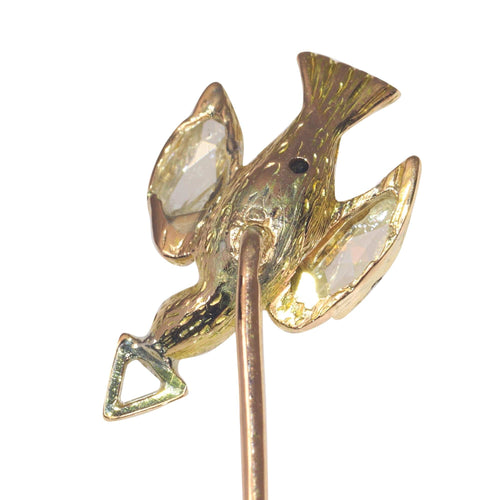 Broche La paix en bijoux : la broche pigeon baroque 58 Facettes 21340-0010