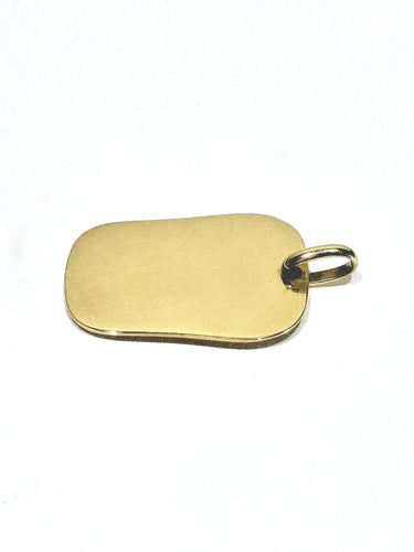 Augis - Médaille Vierge en or jaune 18 carats