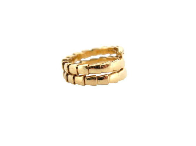 Bague 52 bague BULGARI serpenti viper diamants 357878 en or jaune 18k t52 58 Facettes 267760