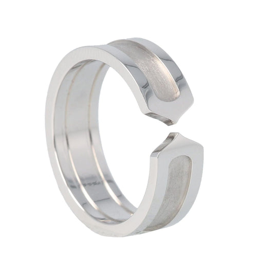 59 CARTIER Ring - Double C Ring 58 Facettes 3973