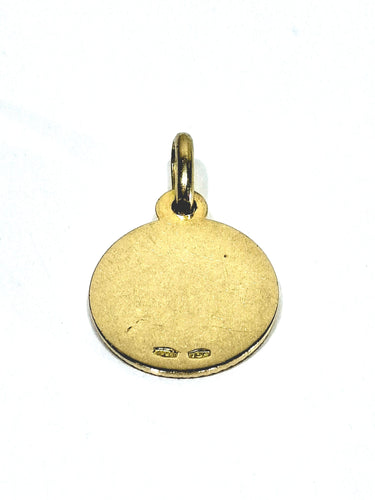 Pendentif Médaille de la vierge en or 58 Facettes