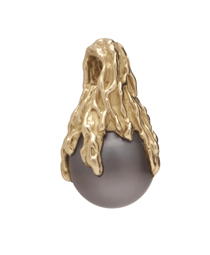 Pendentif Précieux Rocher de Tahiti Or 18K Perle de Tahiti