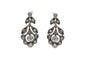 Boucles d'oreilles Boucles d'oreilles pendantes en or blanc avec diamants, début du XXe siècle 58 Facettes 10164