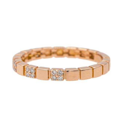Bague 53 Bague Or rose Diamant 58 Facettes 4098645RV
