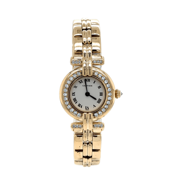 Montre CARTIER - Montre Colisée or jaune diamants 58 Facettes 1.0000226/1