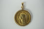 Pendentif Becker - Médaille religieuse Maris Stella en or et perles fines 58 Facettes SQ8565839