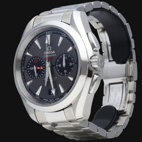 Montre Omega Montre Seamaster Aqua Terra Gmt Chronograph 58 Facettes MT44142