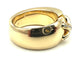 Bague 56 CHAUMET. Collection "Liens", bague or jaune 18K et diamants 58 Facettes