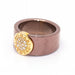 Bague 55 BVLGARI - Ring in Rose Gold and Diamonds 58 Facettes D361636UZ