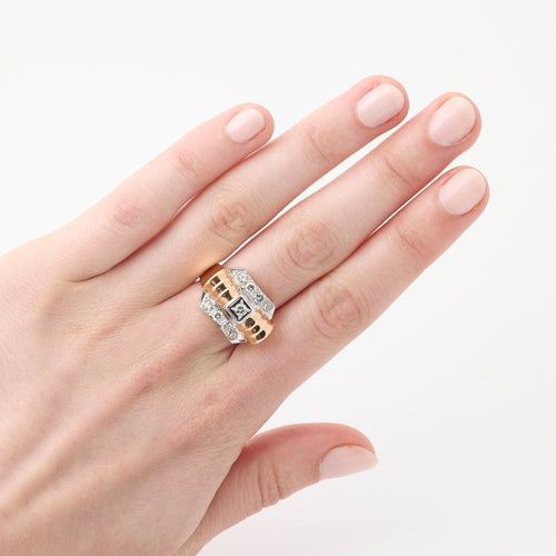 Bague Bague 1940 58 Facettes