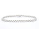 Bracelet Bracelet en or blanc serti de diamants 58 Facettes 2171