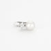 Pair of pearl and diamond earrings 58 Facettes 38200058