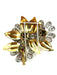 Broche Broche vintage, or, platine et diamants 58 Facettes