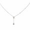 Collier Messika Collier My twin  Or blanc Diamant 58 Facettes 4600456RV
