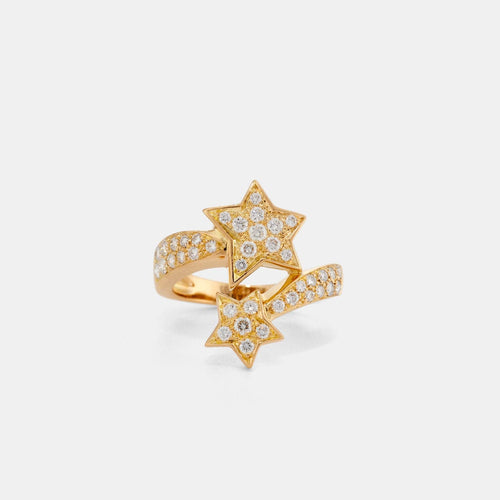 Bague 51.5 CHANEL - Bague Chanel Comète Géode 58 Facettes