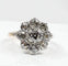 Bague 52 Bague marguerite or blanc, or rose et diamants 58 Facettes AB658