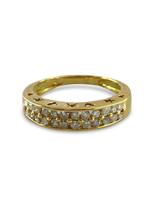 Bague 56 Bague or et diamants 0,60 ct 58 Facettes