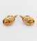 Boucles d'oreilles Dormeuses victoriennes poissardes à fleurs en or rose 18k (circa 1890) 58 Facettes A06467