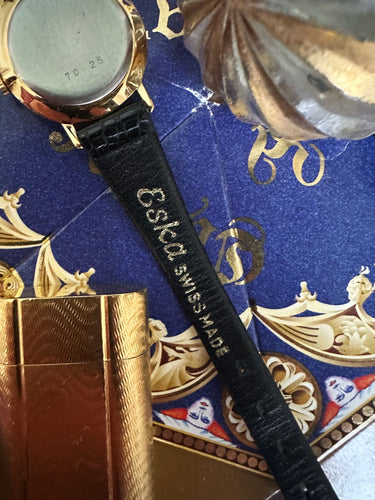 Montre Montre Femme ESKA cadran Lapis-Lazuli 58 Facettes