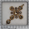 Pendentif Grandeur baroque des années 1680 : un pendentif en forme de croix en diamant 58 Facettes 22276-0136