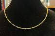 Collier Chaine maille singapour or jaune 58 Facettes LP728