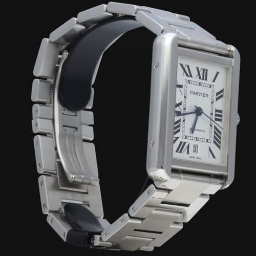 Montre Cartier Montre Tank Solo Xl 58 Facettes MT42338