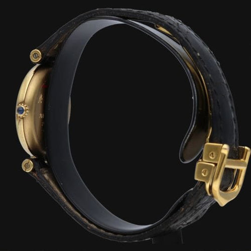 Montre Cartier Montre Must De Cartier Vermeil 58 Facettes MT41275