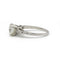 Bague 53 Solitaire - Platine et diamants 58 Facettes 1039