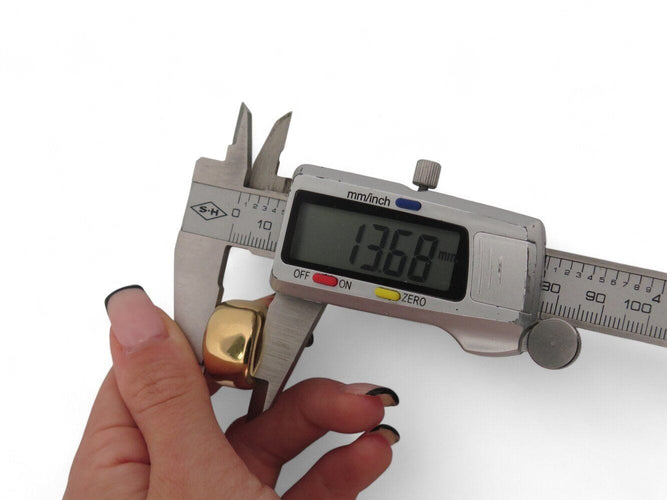 Bague 49 vintage bague CARTIER nouvelle vague t49 1997 or jaune 18k 12.5g 58 Facettes 269955