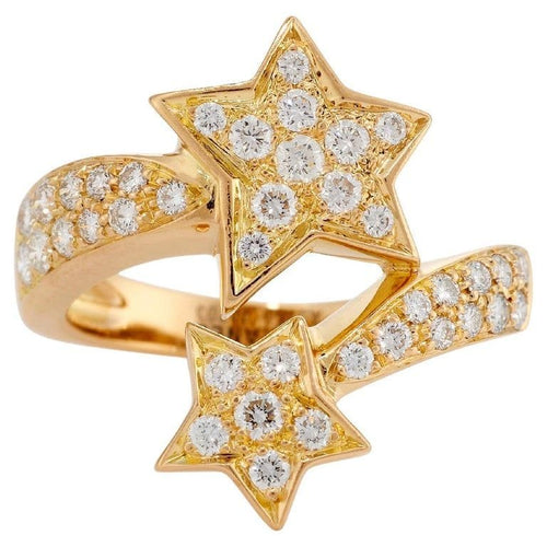 Bague 51.5 CHANEL - Bague Chanel Comète Géode 58 Facettes