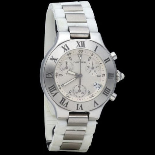 Montre Cartier Montre Must 21 Chronoscaph 58 Facettes MT44232