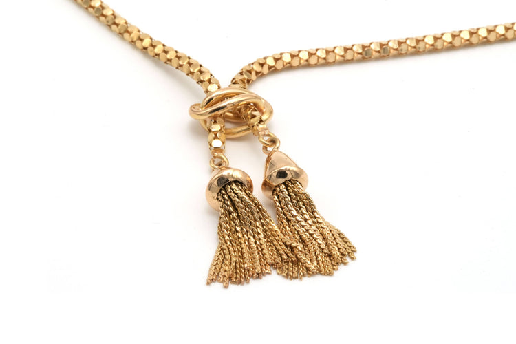 Collier Collier Années 50 en or jaune 58 Facettes 22178